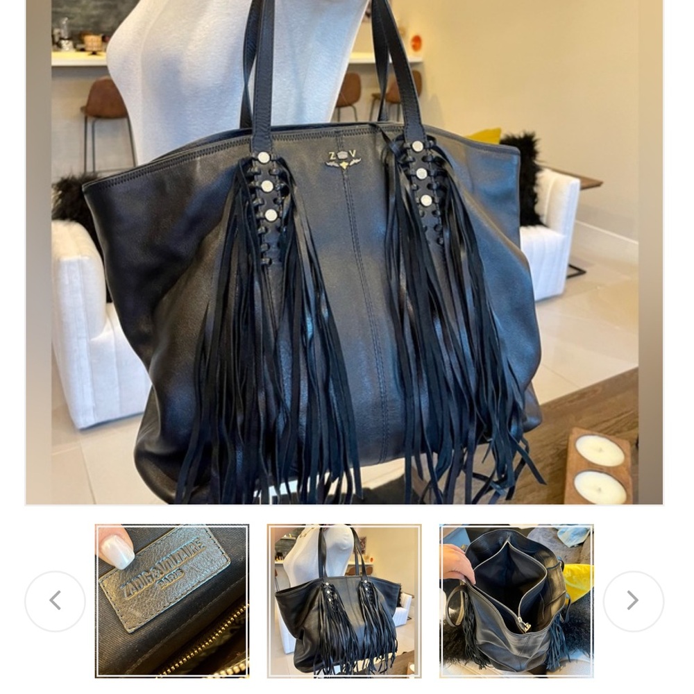 Zadig & Voltaire Fringe Tote